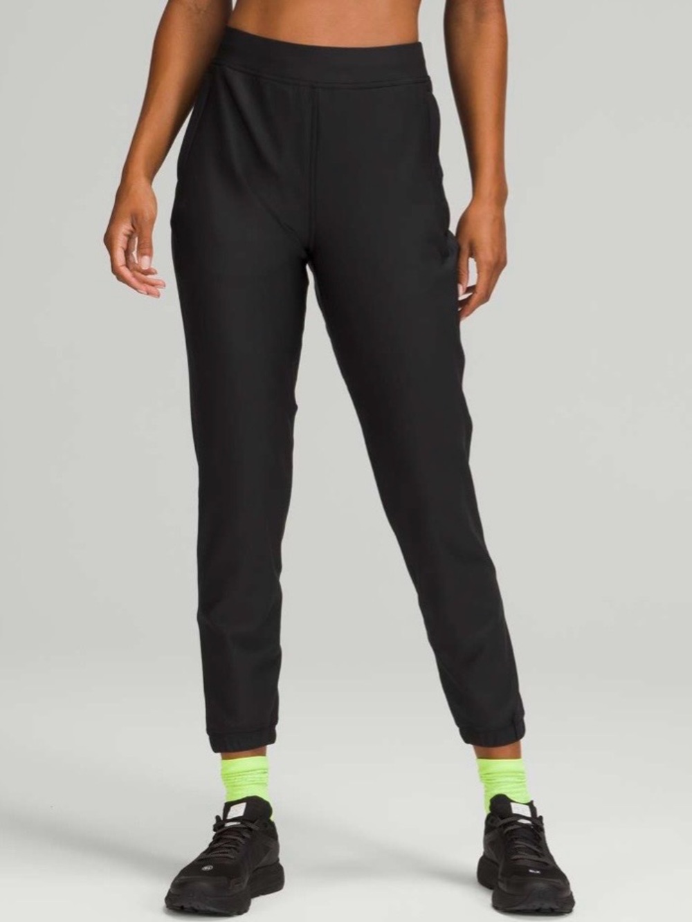 Lululemon Adapted State High-Rise Tech Fleece Jogger Black Size 14